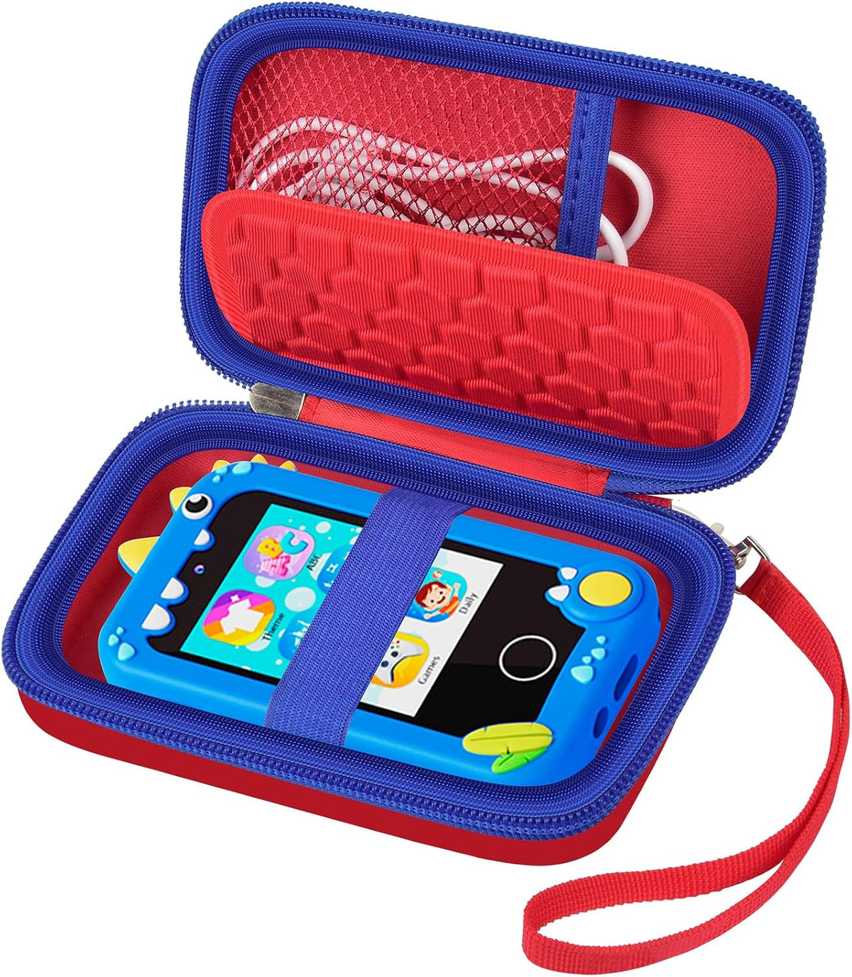 ALKOO kids smartphone case, zip carrying box for kids toy phones and learning cameras - view 6