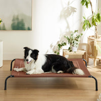 Bedsure Outdoor Elevated Cooling Dog Bed Large Sized Dog - Terracotta / 49"L x 31.5"W x 8"Th - image 2