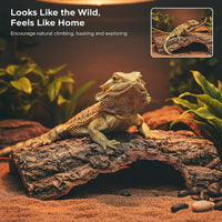 4pcs Reptile Bark Decor Wood, Natural Cork Bark - image 3