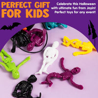 JOYIN 48 PCS Halloween Stretchy Skeletons - 108 - image 2