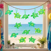 Renbuzhu fall leaf paper suncatcher craft kit with tissue paper and adhesive frames - view 21