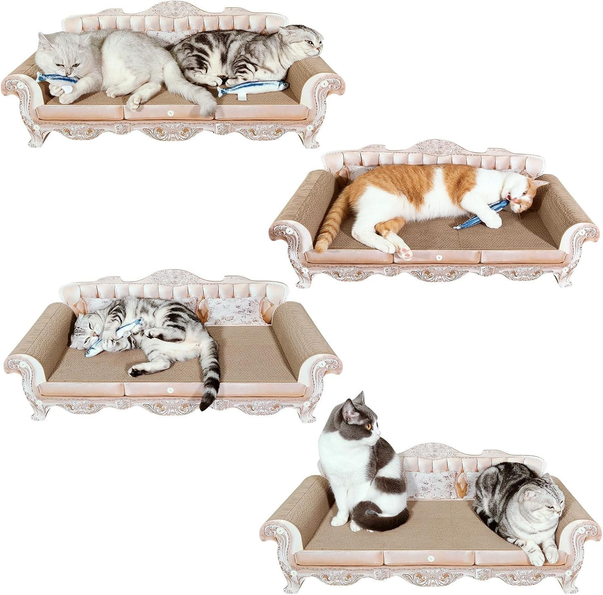 31.5" Extra Large Cat Scratcher Sofa - image 4