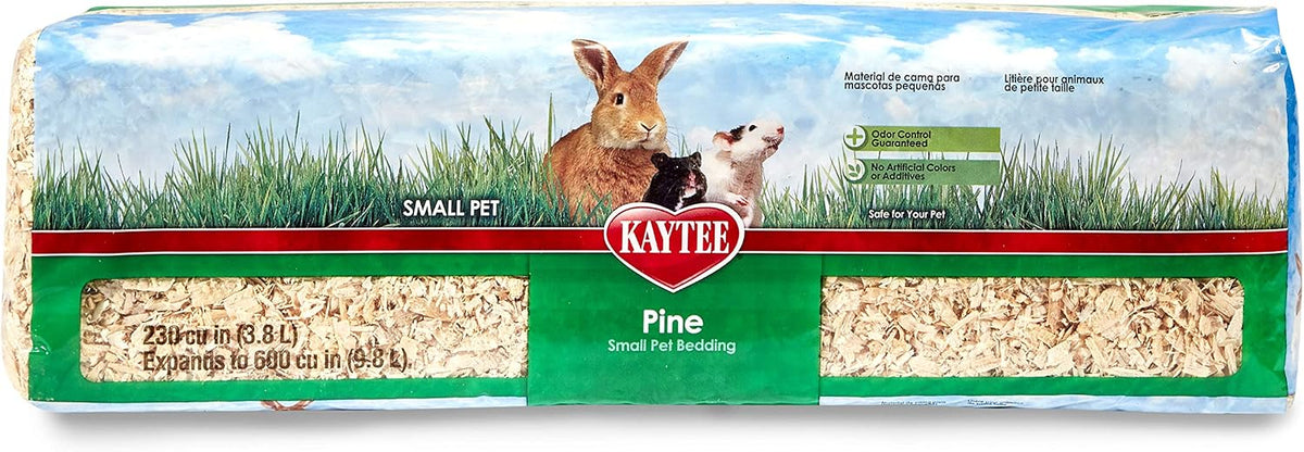Kaytee Small Animal Pine Bedding for Guinea Pigs, Rabbits - 9.8 Liter / Tan - image 3