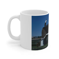 ROADSIDE MUGS - Dog Park Ceramic Mug 11oz - BIG FRENCHIES