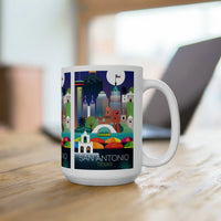 San Antonio Ceramic Mug 11oz or 15oz - BIG FRENCHIES