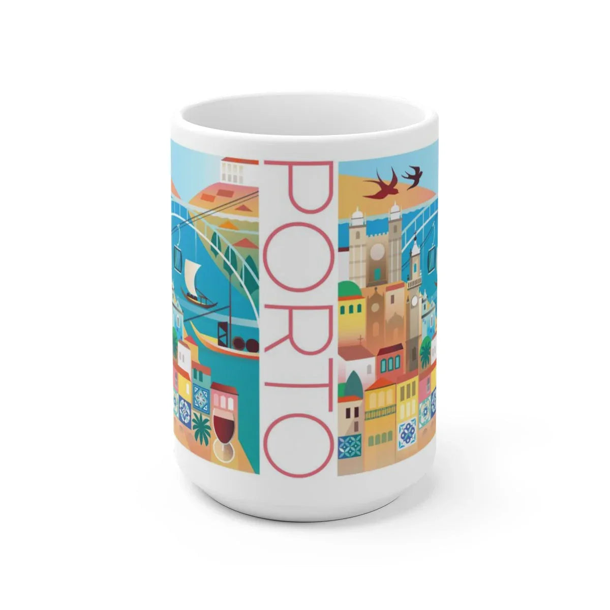 PORTO 11 OZ OR 15 OZ CERAMIC MUG - BIG FRENCHIES