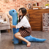 Cute Dinosaur Plush Toy Large Long Pillow