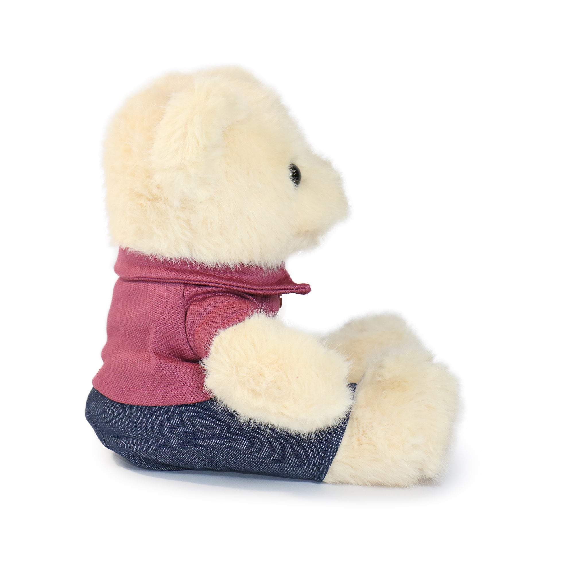 12-inch Fashionable Day-Out Bear with Buttoned Shirt