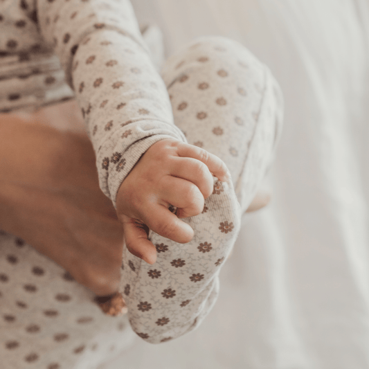 The Printed Bib - Emma Mauve