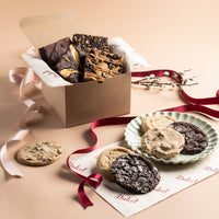 Festive Cookie and Brownie Gourmet Gift Box - BIG FRENCHIES