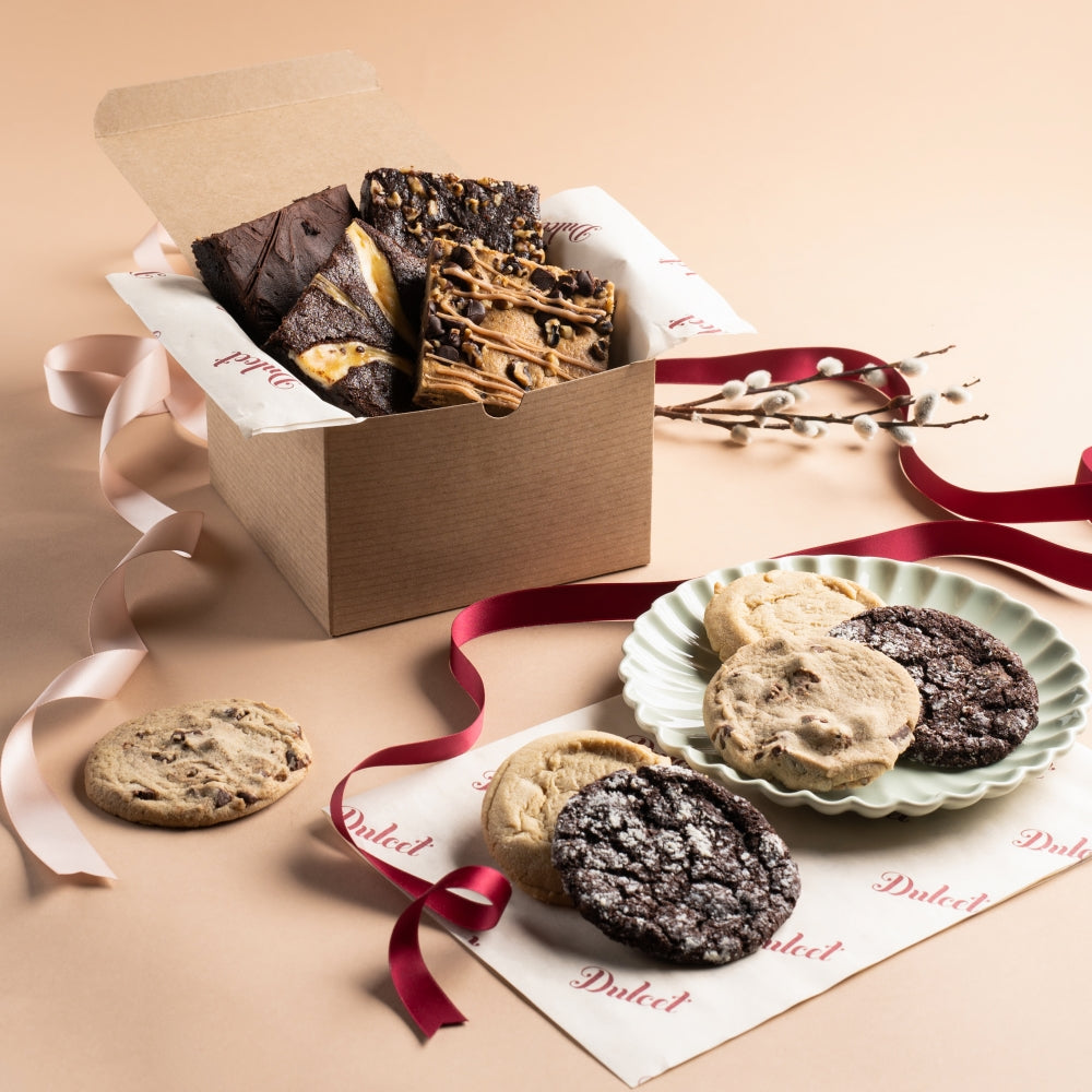 Festive Cookie and Brownie Gourmet Gift Box - BIG FRENCHIES