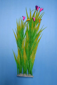 Artificial Aquarium Plant for Fish Tanks, LARGE DECOR 23" aquarium plastic plant