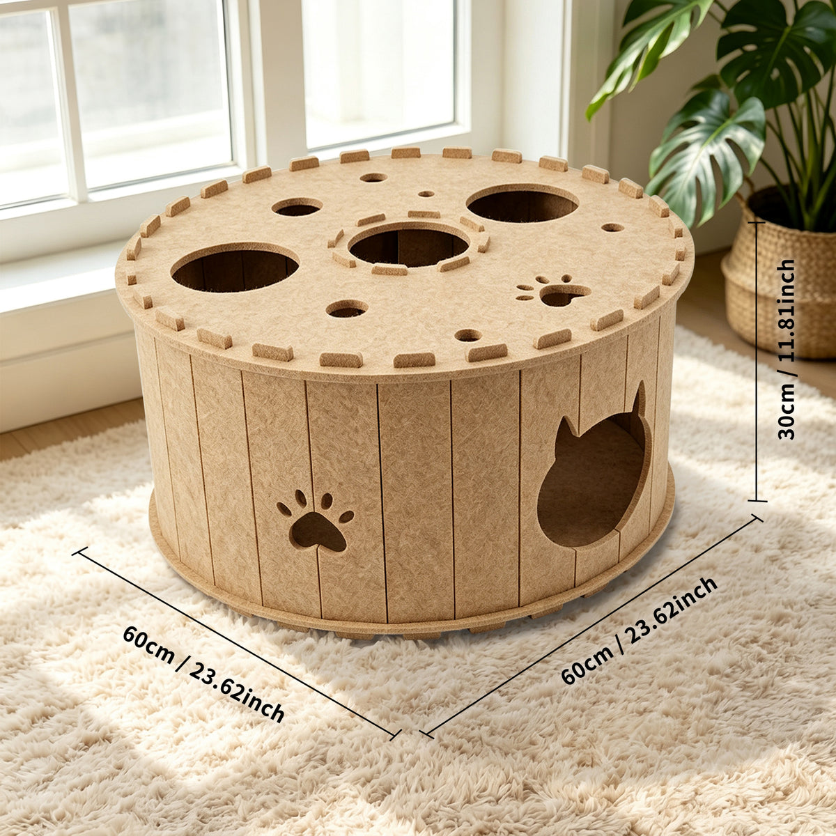 Tire Tunnel Cat Den