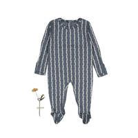 The Printed Romper -  Linear Stem