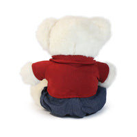 12-inch Fashionable Day-Out Bear with Buttoned Shirt