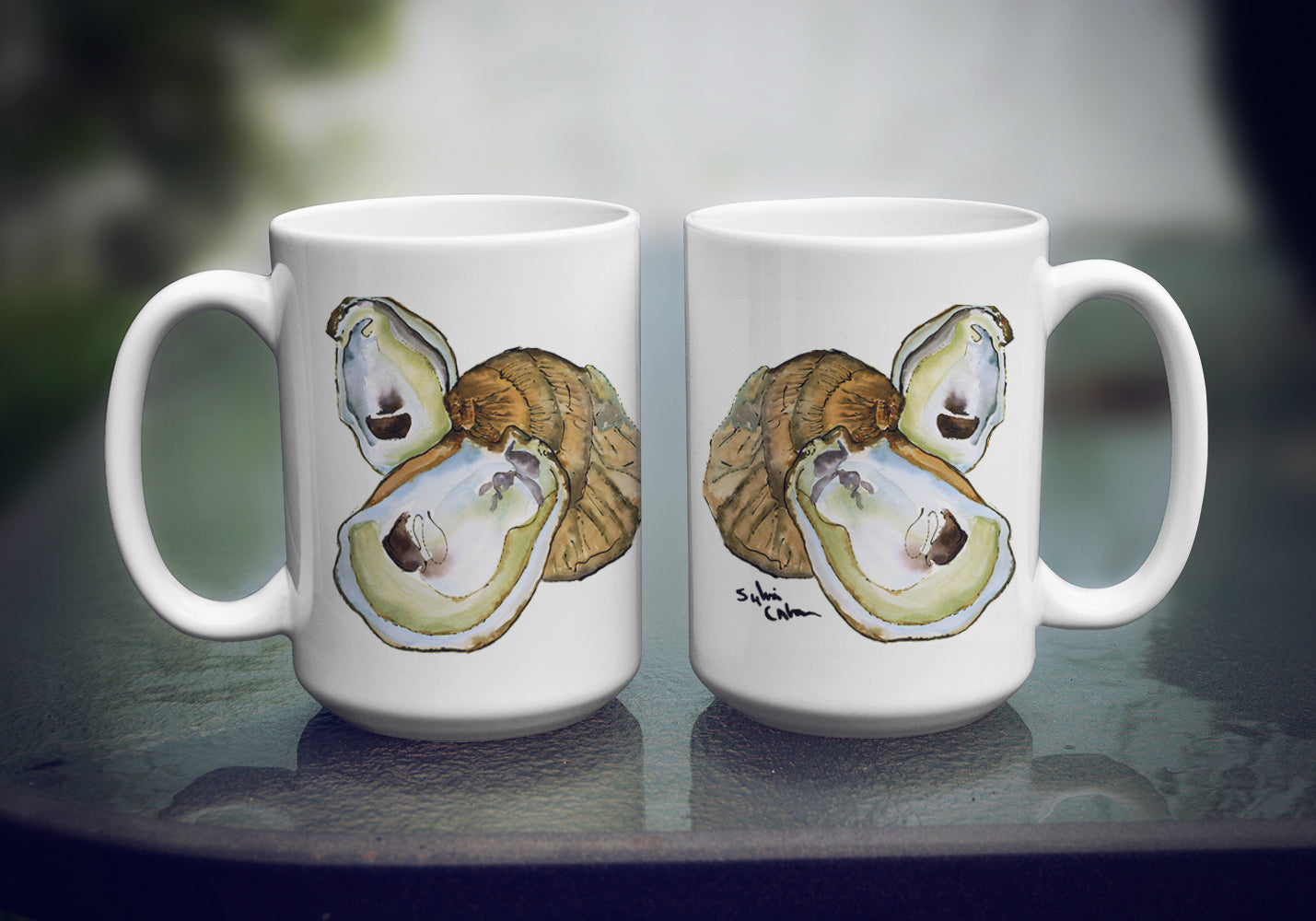 Oysters Coffee Mug 15 oz 8325CM15
