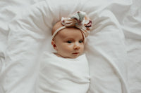 Dove Ribbed Stretch Swaddle - BIG FRENCHIES