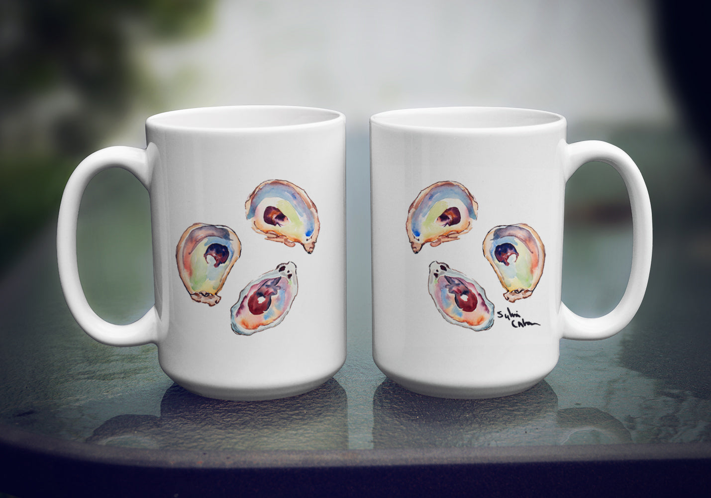 Oysters Coffee Mug 15 oz 8330CM15