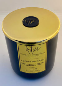 Le Cuir & Bois Ancien | Luxury Soy Wax Candle