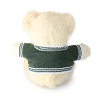 12-inch Fashionable Polo Bear with Button Sweater