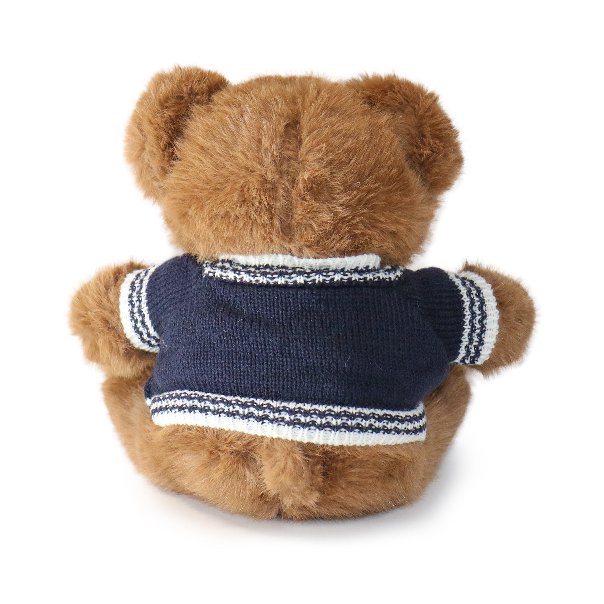 12-inch Fashionable Polo Bear with Button Sweater