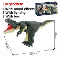 Hand Press Tyrannosaurus Rex Dinosaur Toys - # BOT&G512610003 - BIG FRENCHIES