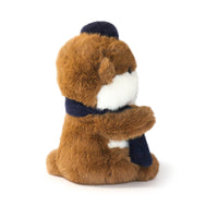 14-inch French Otter Carl with Black Hat