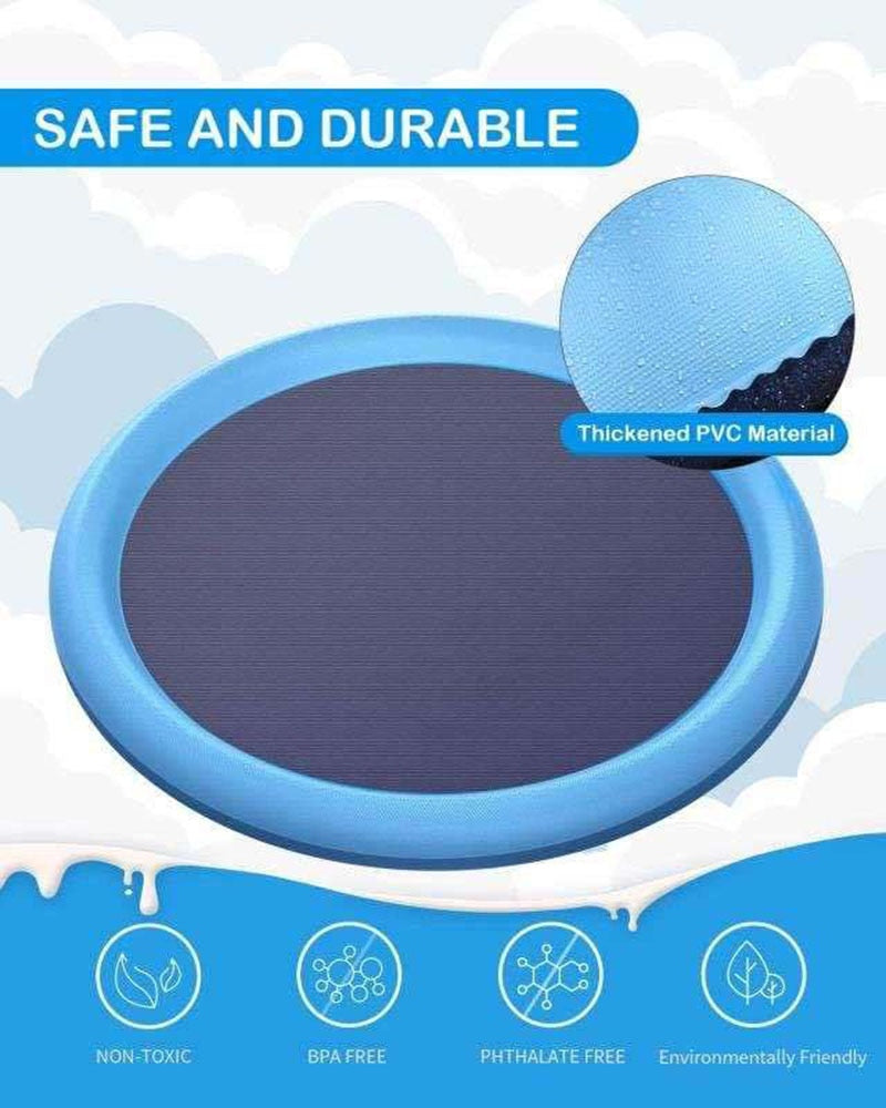 Pet Dog Sprinkler Pad Play Cooling Mat - BIG FRENCHIES