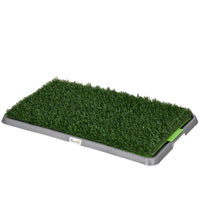 Artificial Grass Pee Pad for Dogs Potty Training, 26" x 16", 2 Packs, Green