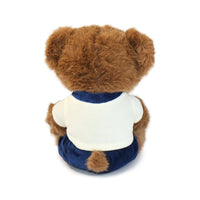 12-inch Fashionable Huggable Bear with Red Heart Shirt