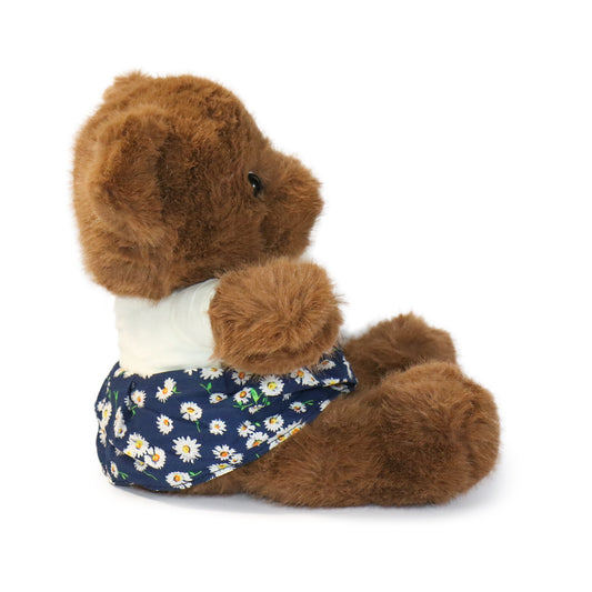 12-inch Fashionable Love You Bear with White Shirt with 'I ❤️ U'