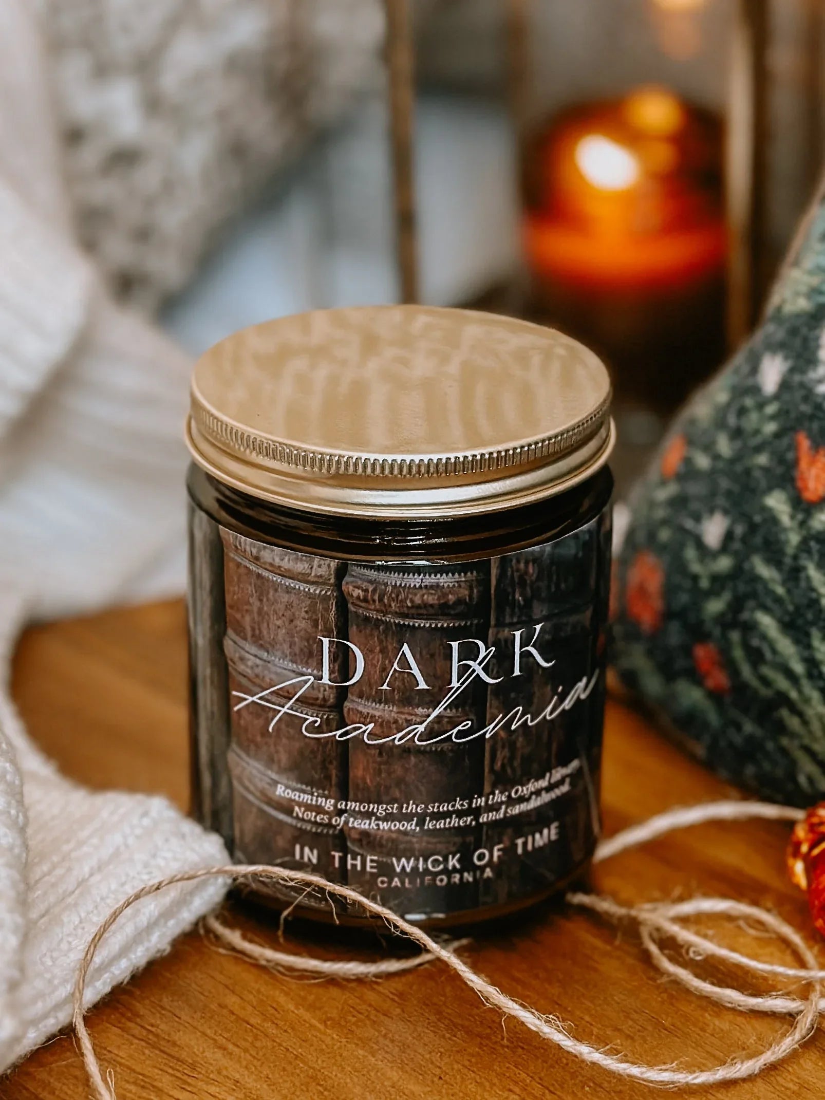 Dark Academia Candle - BIG FRENCHIES