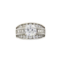 Genuine Cubic Zirconium CZ SS Bridal Sterling Silver