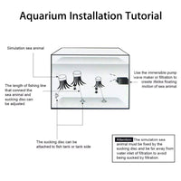 4Pcs Jellyfish Aquarium Decorations, Glowing Effect Fish Tank Ornament - BIG FRENCHIES