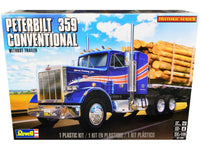 Level 4 Model Kit Peterbilt 359 Conventional Truck Tractor (without Trailer) "Historic Series" 1/25 Scale Model by Revell