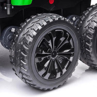 24V 6 Wheeler Freddo Tractor Trailer 2 Seater Ride-on with Dump Cart and Parental Remote - BIG FRENCHIES