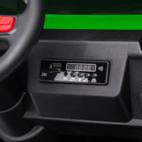 24V 6 Wheeler Freddo Tractor Trailer 2 Seater Ride-on with Dump Cart and Parental Remote - BIG FRENCHIES