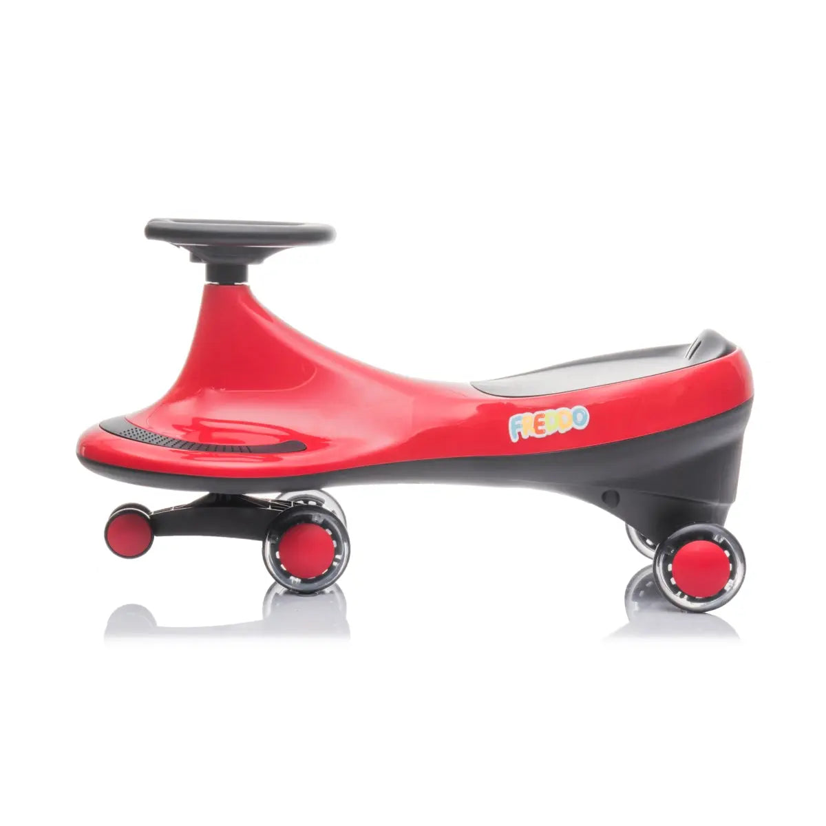 Freddo Toys Swing Car with Flashing Wheels - BIG FRENCHIES