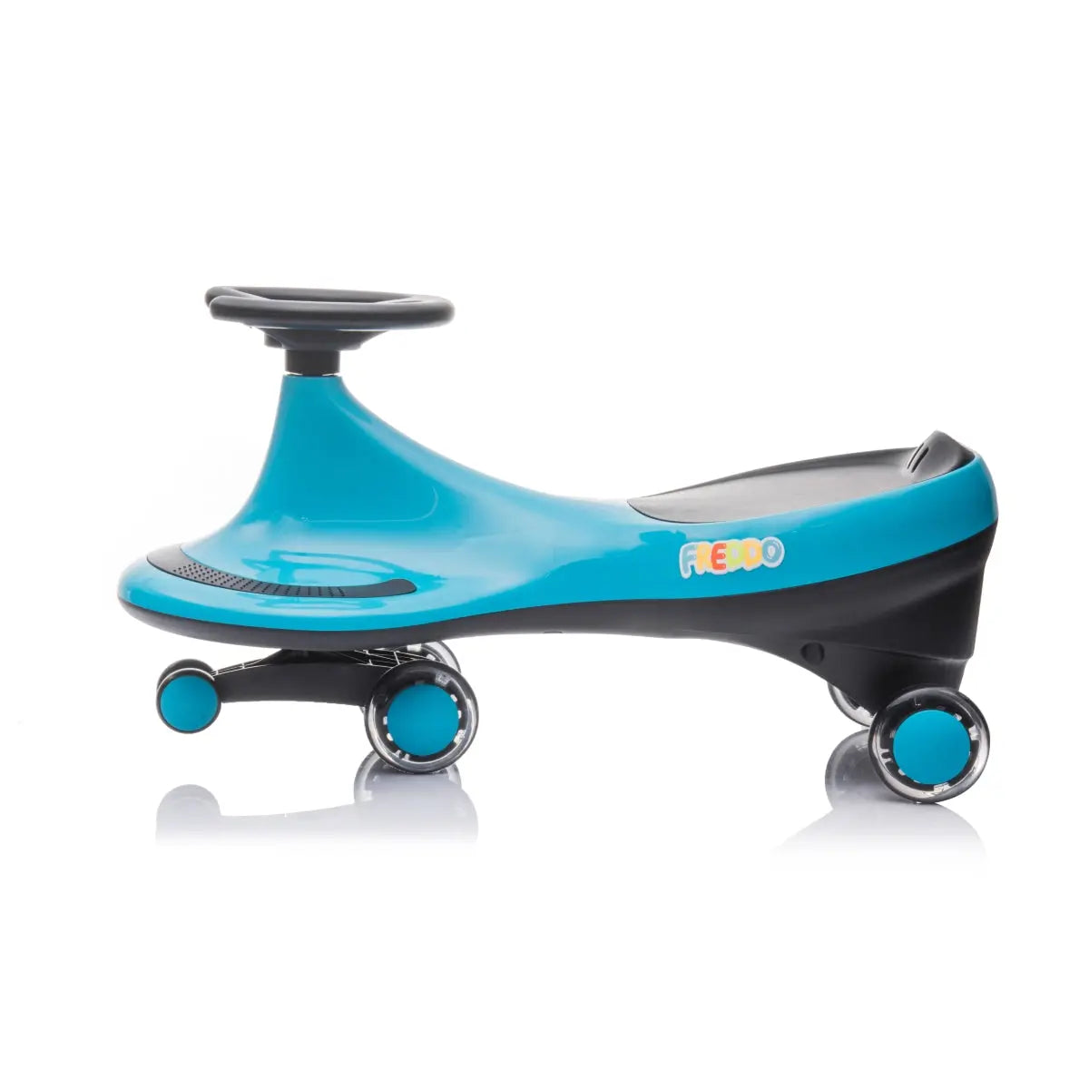 Freddo Toys Swing Car with Flashing Wheels - BIG FRENCHIES