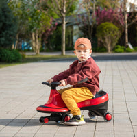 Freddo Toys Swing Car with Flashing Wheels - BIG FRENCHIES
