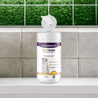 Piccardmeds4pets No More Tears Eye and Stain Wipes for Pets 60CT + FREE Bandana!