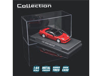 1995 Honda NSX-R GT RHD (Right Hand Drive) Red with Black Top "Collection" Series 1/64 Diecast Model Car by Majorette