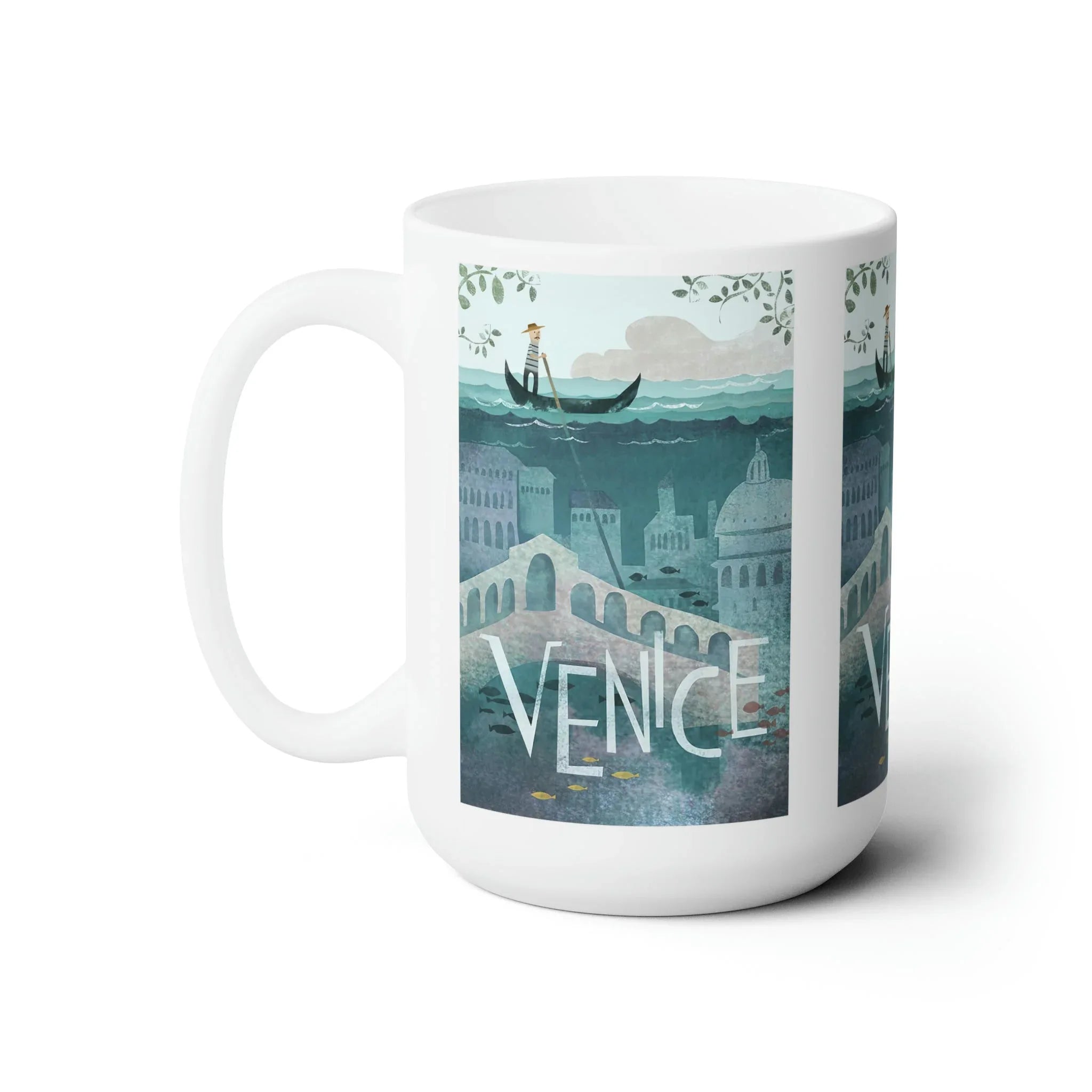 Venice Vintage Ceramic Mug 11oz or 15oz - BIG FRENCHIES