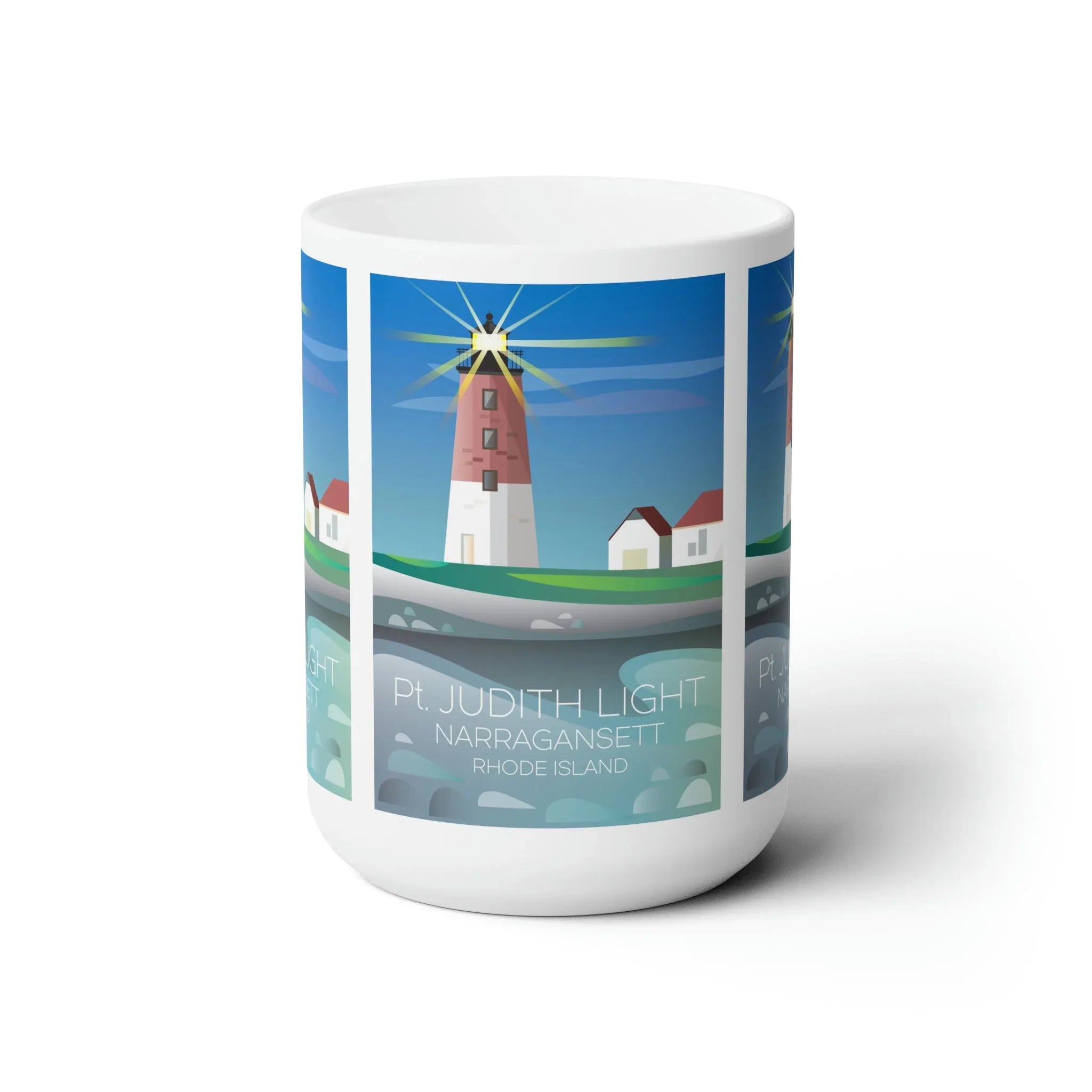 Point Judith Ceramic Mug 11oz or 15oz - BIG FRENCHIES