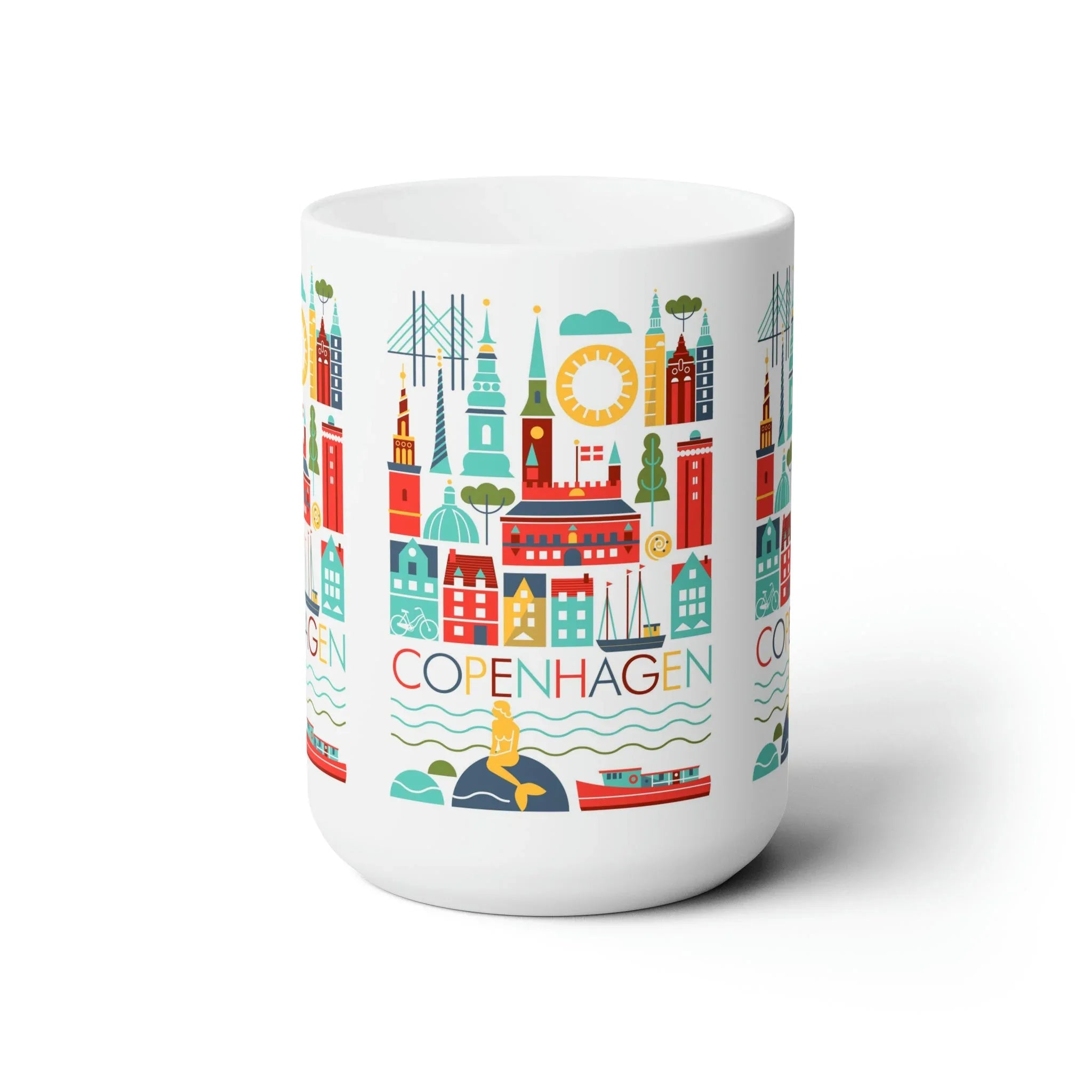 Copenhagen Scandi Ceramic Mug 11oz or 15oz - BIG FRENCHIES