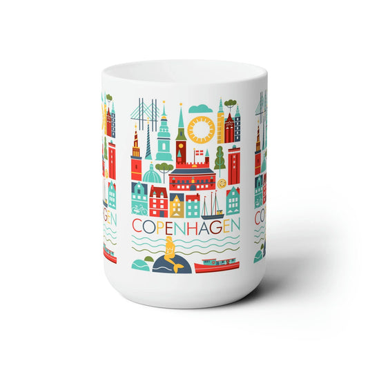 Copenhagen Scandi Ceramic Mug 11oz or 15oz - BIG FRENCHIES
