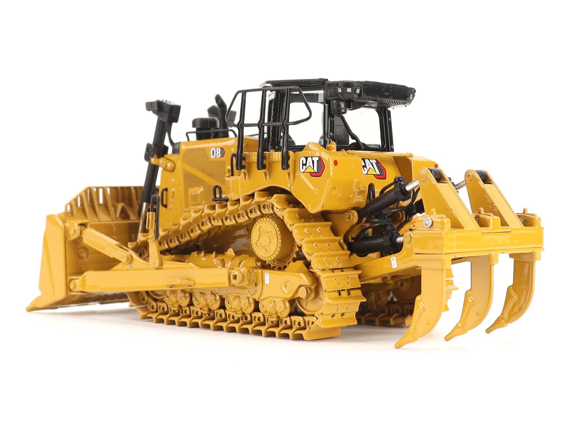 CAT Caterpillar D8 Track-Type Dozer (Standard Configuration) Yellow "High Line" Series 1/50 Diecast Model by Diecast Masters
