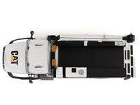 CAT Caterpillar CT660 Auto-Crane Titan 85 Truck with Miller EnPak White "Transport Series" 1/50 Diecast Model by Diecast Masters