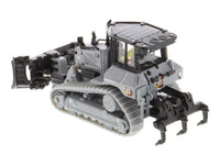 CAT Caterpillar D5 Track-Type Dozer "Centennial" Gray with Operator "High Line Series" 1/87 (HO) Diecast Model by Diecast Masters