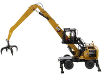 CAT Caterpillar MH3040 Wheel Material Handler with Operator "High Line Series" 1/50 Diecast Model by Diecast Masters